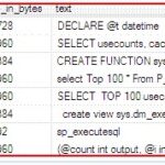 执行缓存优化释放MSSQL的内存占用