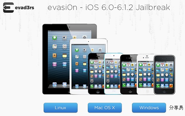 evad3rs发布越狱工具Evasi0n 1.5.2更新 支持中文